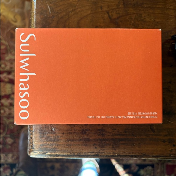 Sulwhasoo Orange Box